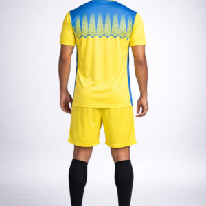 Alternative view of Bohubesh Vortex Yellow Jersey Set- CKJS Yellow
