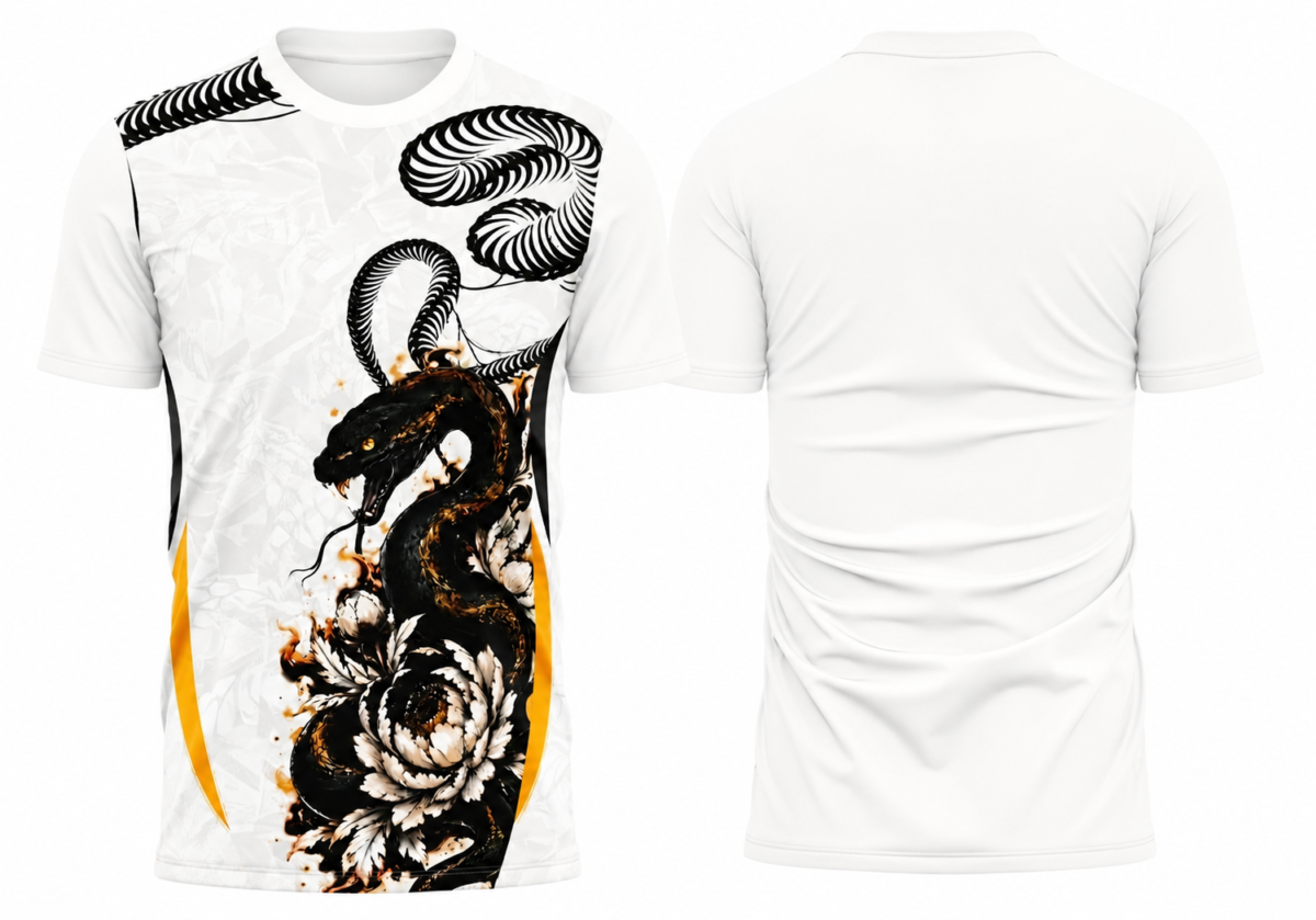 BLACK GOLD DRAGON CUSTOM FOOTBALL JERSEY | PERSONALIZED FOOTBALL JERSEY IN KOLKATA 1 Black Gold Dragon Custom Football Jersey | Personalized Football Jersey in Kolkata