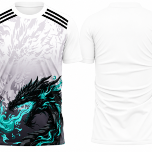 Teal Dragon Custom Football Jersey | Personalized Football Jersey in Kolkata