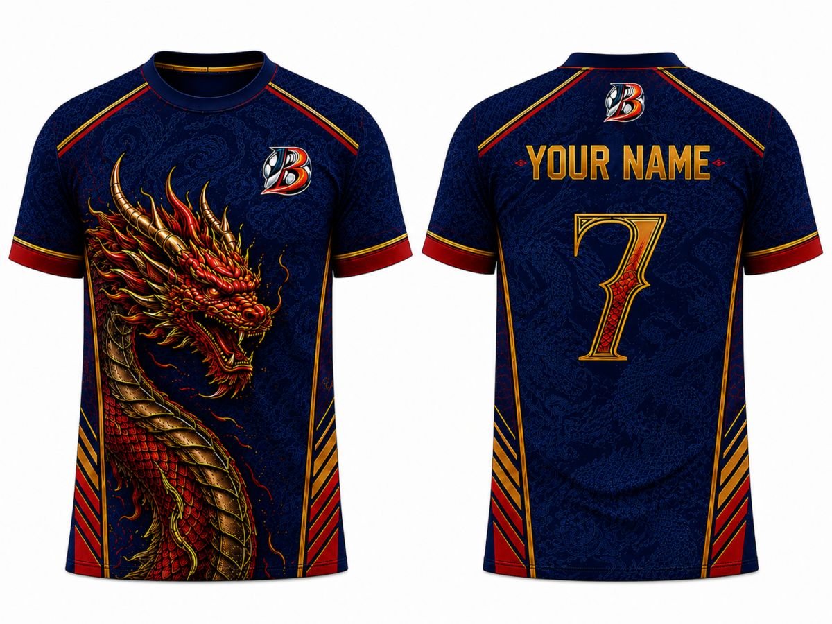 NAVY DRAGON BEAST CUSTOM FOOTBALL JERSEY | BOHUBESH CUSTOM JERSEY 1 Navy Dragon Beast Custom Football Jersey | Bohubesh Custom Jersey