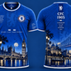 CHELSEA FAN CUSTOM FOOTBALL JERSEY 4