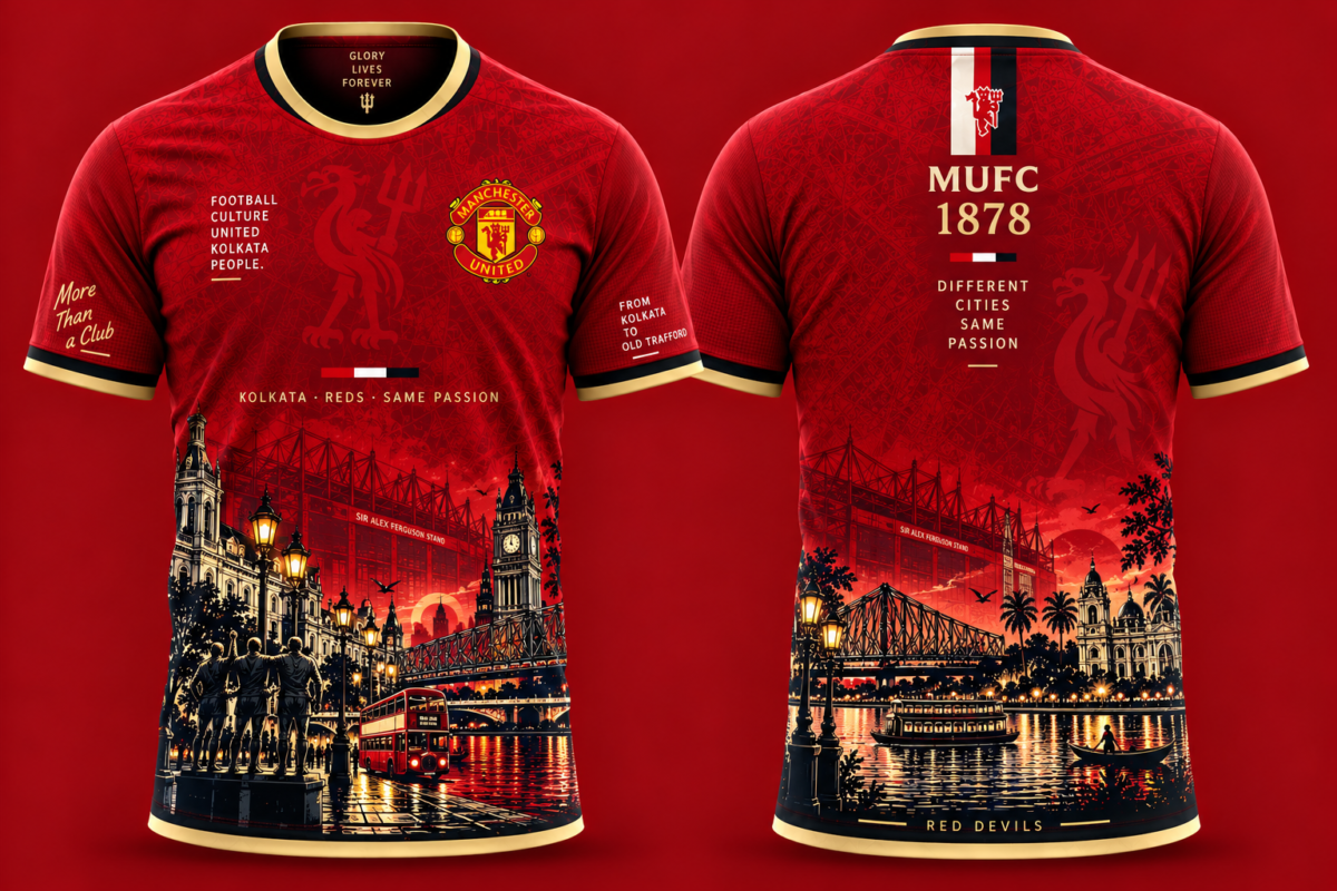MANCHESTER UNITED FAN CUSTOM FOOTBALL JERSEY 1 Manchester United Fan Custom Football Jersey
