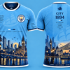 Manchester City Fan Custom Football Jersey